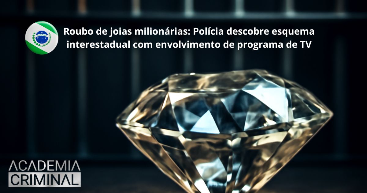 Família reconhece joias roubadas ao vivo em programa de TV. Polícia desmonta rede de receptação que atuava em SP, PR e MG. Saiba tudo sobre o caso.